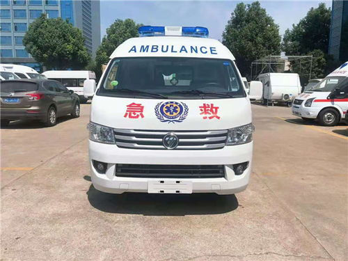 福田G7高顶救护车直销批发价格 负压监护型市场销量稳居第一